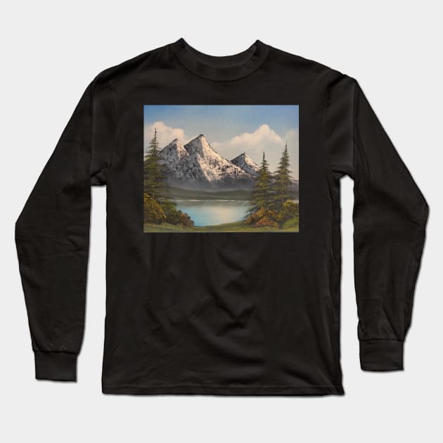 Mountain Peaks Long Sleeve T-Shirt by J&S mason